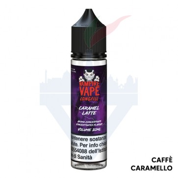 CARAMEL LATTE - Aroma - Shot 20 su 60 - Vampire Vape CARAMEL LATTE - Aroma - Shot 20 su 60 - Vampire Vape
