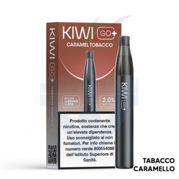 Kiwi Go PLUS Device  Pod Precaricata CARAMEL TOBACCO - Kiwi Vapor