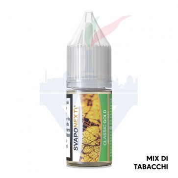 CLASSIC GOLD - Starter Flavour - Aroma Concentrato 10ml - Svapo Next CON TASSELLO