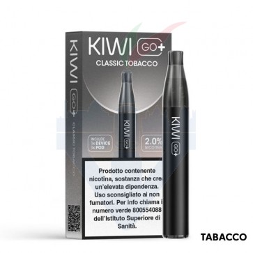 Kiwi Go PLUS Device  Pod Precaricata CLASSIC TOBACCO - Kiwi Vapor