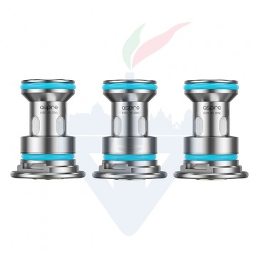 Testine Coil di Ricambio Cloudflask S 0,6ohm - 3 Pezzi - Aspire