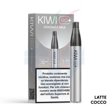 Kiwi Go PLUS Device  Pod Precaricata COCONUT MILK - Kiwi Vapor