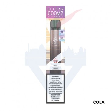 COLA V2 Disposable - 600 Puff - Vape Pen Usa e Getta - Elf Bar