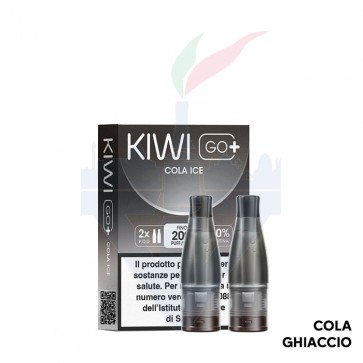 COLA ICE - Pod Precaricata Kiwi Go PLUS - 2 Pezzi - Kiwi Vapor