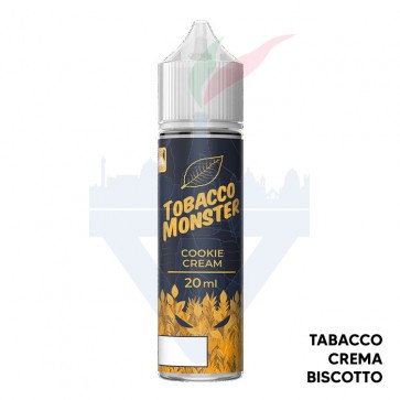 COOKIE CREAM - Tobacco Monster - Aroma Shot 20ml - Monster Vape Labs CON TASSELLO