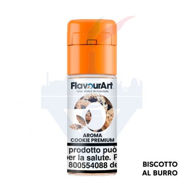 COOKIE PREMIUM - Aroma Concentrato 10ml - FlavourArt CON TASSELLO