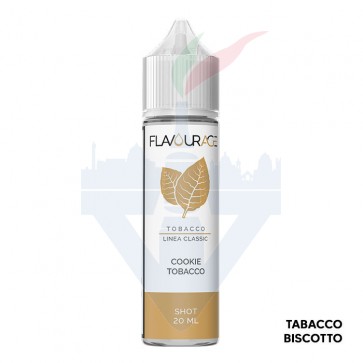 COOKIE TOBACCO - Classic - Aroma Shot 20ml - Flavourage CON TASSELLO