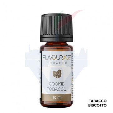 COOKIE TOBACCO - Aroma Concentrato 10ml - Flavourage CON TASSELLO