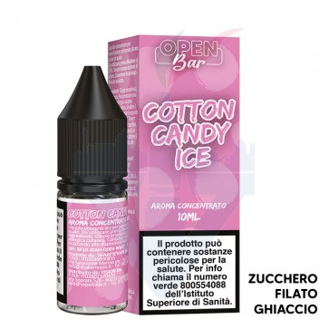 COTTON CANDY ICE - Aroma Concentrato 10ml - Open Bar CON TASSELLO