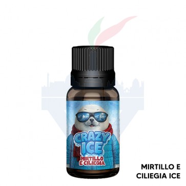 MIRTILLO E CILIEGIA - Crazy Ice - Aroma Concentrato 12ml - Vapur