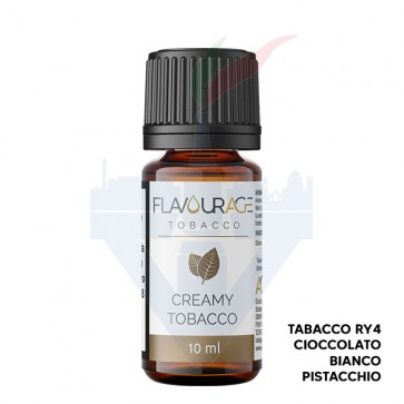 CREAMY TOBACCO - Aroma Concentrato 10ml - Flavourage CON TASSELLO