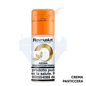 CREMA PASTICCERA PREMIUM - Aroma Concentrato 10ml - FlavourArt CON TASSELLO