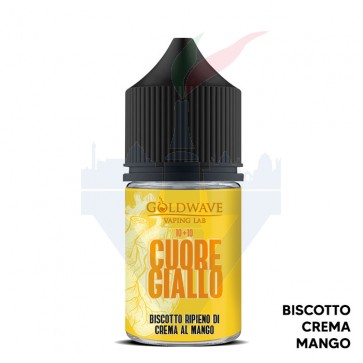 CUORE GIALLO - Cuori - Aroma Mini Shot 10ml - Goldwave CON TASSELLO