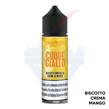 CUORE GIALLO - Cuori - Aroma Shot 20ml - Goldwave CON TASSELLO