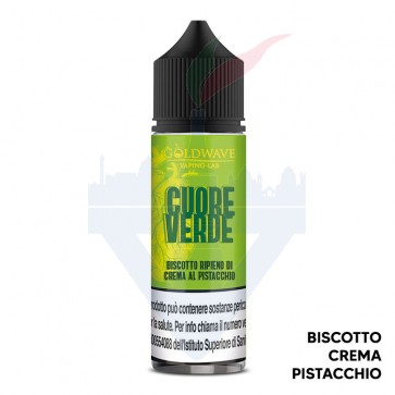 CUORE VERDE - Cuori - Aroma Shot 20ml - Goldwave CON TASSELLO