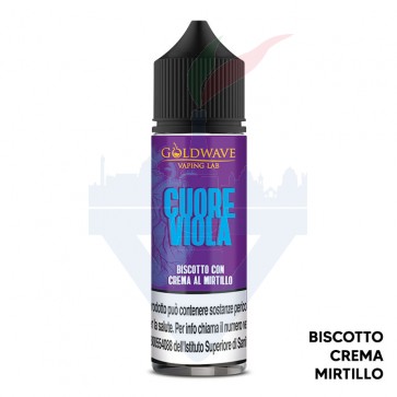 CUORE VIOLA - Cuori - Aroma Shot 20ml - Goldwave CON TASSELLO