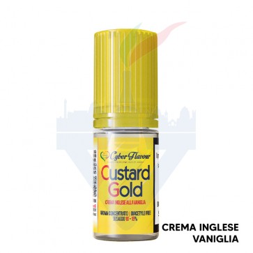 CUSTARD GOLD - Cremosi - Aroma Concentrato 10ml - Cyber Flavour CON TASSELLO