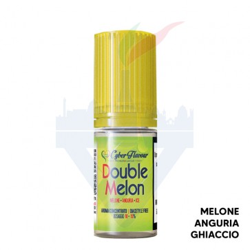 DOUBLE MELON - Fruttati - Aroma Concentrato 10ml - Cyber Flavour CON TASSELLO