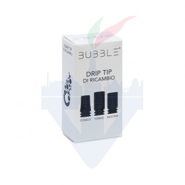 Drip Tip Black per Bubble - 3 Pezzi - Vaporart