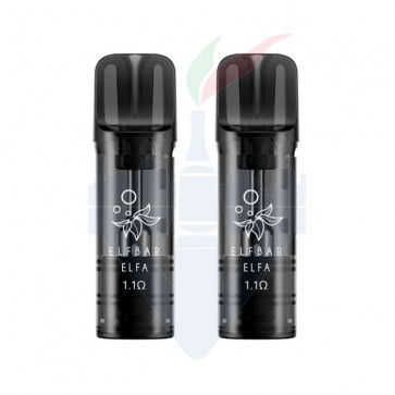 Pod di Ricambio per ELFA Turbo 1,1ohm - 2 Pezzi - Elf Bar