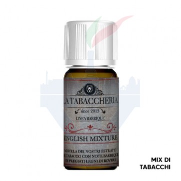 ENGLISH MIXTURE - Miscele Barrique - Aroma Concentrato 10ml - La Tabaccheria