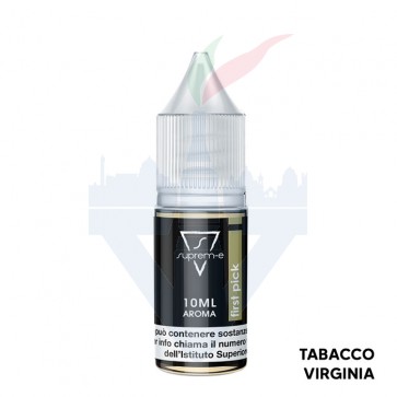 FIRST PICK - Black Line - Aroma Concentrato 10ml - Suprem-e CON TASSELLO