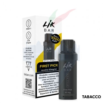 FIRST PICK - Pod Precaricata STILL - 1 Pezzo - Lik Bar