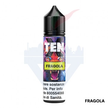 FRAGOLA - Ten X - Aroma - Shot 20 su 60 - Flavourart
