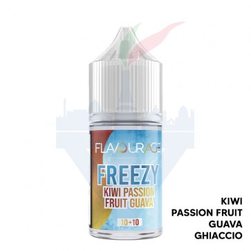 KIWI PASSION FRUIT GUAVA - Freezy - Aroma Mini Shot 10ml - Flavourage CON TASSELLO