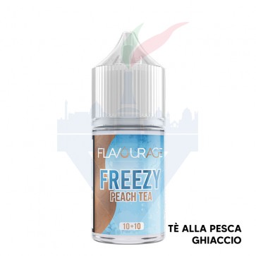 PEACH TEA - Freezy - Aroma Mini Shot 10ml - Flavourage CON TASSELLO