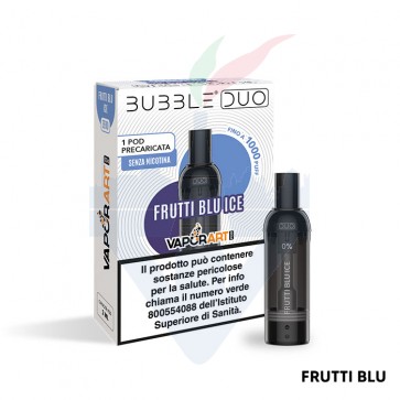 FRUTTI BLU ICE - Pod Precaricata Bubble Duo - 1 Pezzo - Vaporart