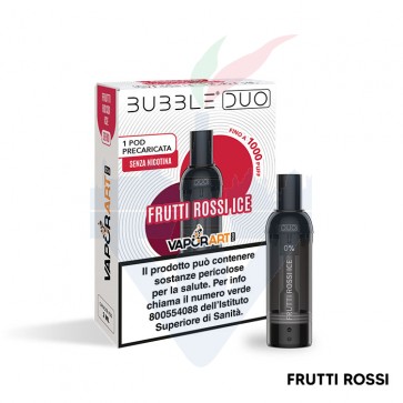 FRUTTI ROSSI ICE - Pod Precaricata Bubble Duo - 1 Pezzo - Vaporart