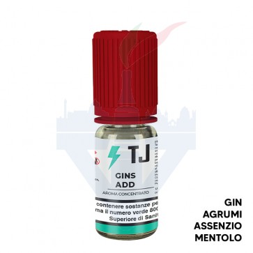 GINS ADDICTION - Aroma Concentrato 10ml - T-Juice CON TASSELLO