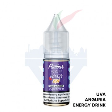 GRAPE ENERGY - Flavour Bar - Aroma Concentrato 10ml - Suprem-e CON TASSELLO