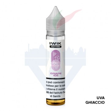 GRAPE ICE - Aroma Mini Shot 10ml - IWIK CON TASSELLO
