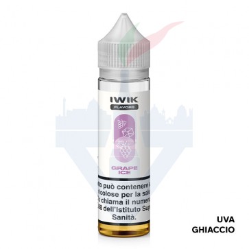 GRAPE ICE - Aroma Shot 20ml - IWIK CON TASSELLO