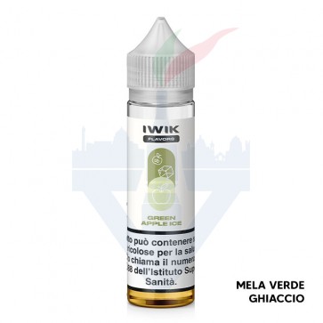 GREEN APPLE ICE - Aroma Shot 20ml - IWIK CON TASSELLO