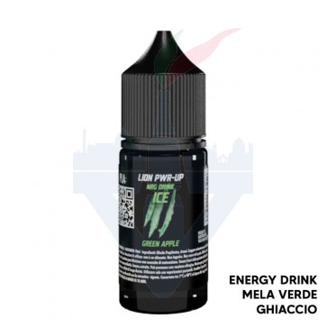 GREEN APPLE - Lion Pwr Up Nrg Drink Ice - Aroma - Mini Shot 1010 - La Tabaccheria