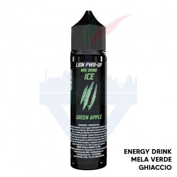 GREEN APPLE - Lion Pwr Up Nrg Drink Ice - Aroma - Shot 20 su 60 - La Tabaccheria GREEN APPLE - Lion Pwr Up Nrg Drink Ice - Aroma - Shot 20 su 60 - La Tabaccheria