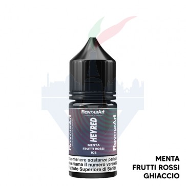 HEYRED - Mente Ghiacciate - Aroma Mini Shot 10ml - Flavourart CON TASSELLO