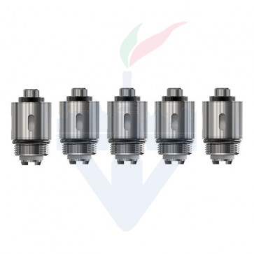 Testine Coil 1,6 ohm per C14 / G14 / S14 /Q14 /Q16 / P16a Confezione da 5 Pezzi - Justfog