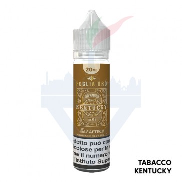 KENTUCKY - Foglia Oro - Aroma Shot 20ml - Dreamods CON TASSELLO