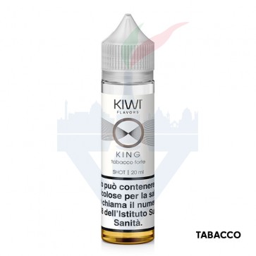 KING - Aroma Shot 20ml - Kiwi Vapor CON TASSELLO