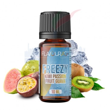 KIWI PASSION FRUIT GUAVA - Freezy - Aroma Concentrato 10ml - Flavourage CON TASSELLO