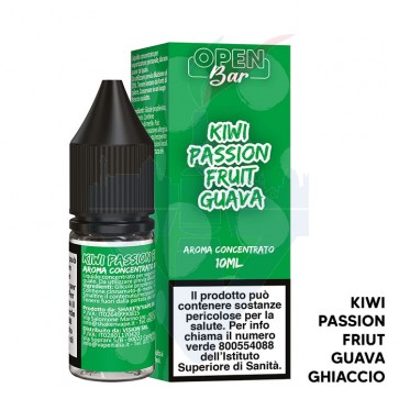 KIWI PASSION FRUIT GUAVA - Aroma Concentrato 10ml - Open Bar CON TASSELLO