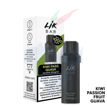 KIWI PASSION GUAVA - Pod Precaricata STILL - 1 Pezzo - Lik Bar
