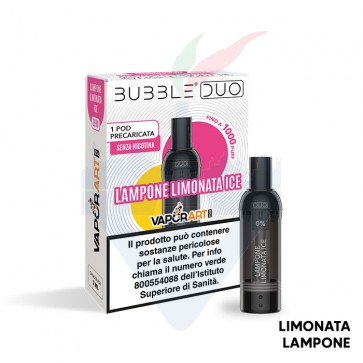 LAMPONE LIMONATA ICE - Pod Precaricata Bubble Duo - 1 Pezzo - Vaporart