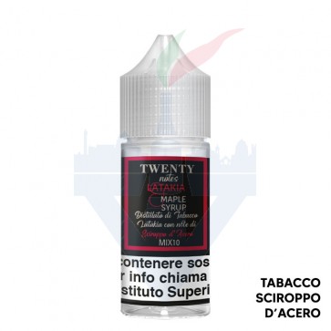 LATAKIA MAPLE SYRUP - Twenty Notes - Mix Series - Mini Shot 1010 - TNT Vape