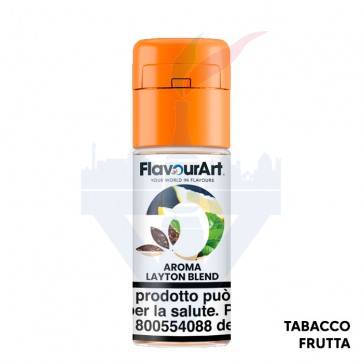 LAYTON BLEND - Aroma Concentrato 10ml - FlavourArt CON TASSELLO