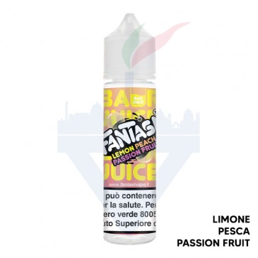 LEMON PEACH PASSION FRUIT - Bar Juice - Aroma Shot 20ml - Fantasi Vape CON TASSELLO
